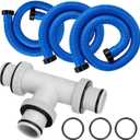 Pool Connector Hose Kit - for Intex Above Ground Pool Hose 1.5" Joint Connector Replacement