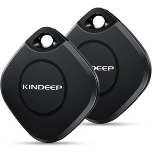 Tracker Air Tag 2 Pack: Smart Key Finder Work with Apple Find My (iOS only), Luggage Tracker for Kids Keys Wallet Bags and Pets, Item Locator Bluetooth Tracking Device for Home Outdoor Travel Hiking