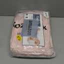 CozyLux Twin Comforter Set with Sheets Blush Pink - 5 Pieces Bed in a Bag Twin, All Season Bed Set for Girls and Boys, Bedding Set with Down Alternative Comforter, Sheets, Pillowcase & Sham