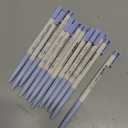 ZEESOON Xeno Lunatic Lunny 0.38mm Slim Ball Point Pen Dozen Box 12 Pcs, Made in Korea (Blue 12pcs)