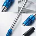 Long Handle Scrub Brush Tool with Segmented Extension for Effective Cleaning, 120cm