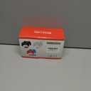 RHOTALL 2 Pack Comfort Hand Grips for Switch 2 Controllers, Ergonomic Grips Compatible with Switch 2 joycons, Anti Slip and Wear-Resistant, 4 Thumb Caps - Blue+Orange