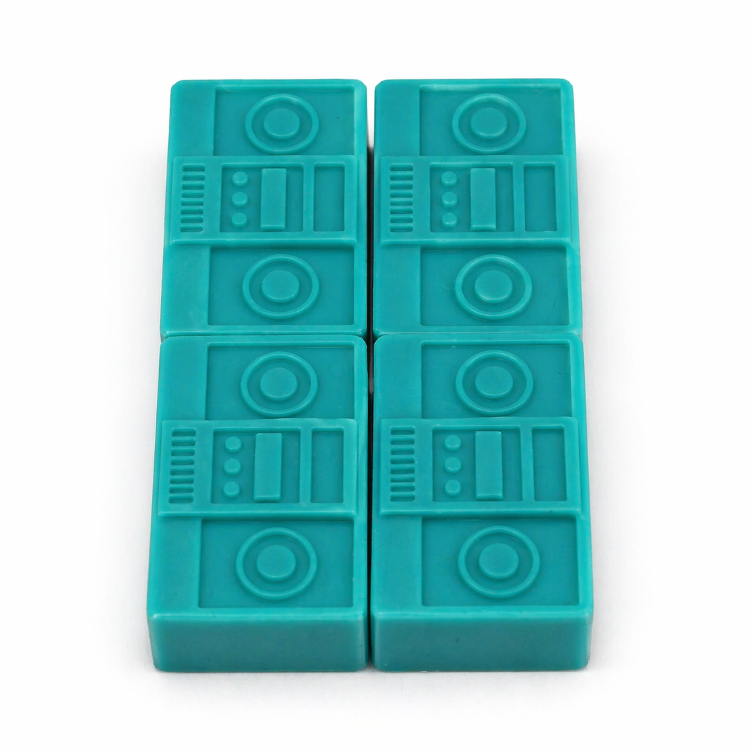 Boom Box Candle 3in 4 Pack