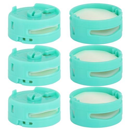 6 Pack Odor Neutralizer Cartridges Replacement Compatible with Shark AZ3000 AZ3002 HZ3000 HZ3002 IZ862H IZ562H ZD550 ZU102 Upright Vacuum, HP152 HP301 HP302 Air Purifier, Part# 1541FC3000