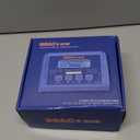 LiPo Battery Charger RC Balance Fast Battery Charger Discharger 80W 6A Smart Digital Battery Pack Charger for 1S-6S LiPo Life Li-ion 1-15S NiCD NiMH PB Smart Battery Batteries for RC Car (Blue)