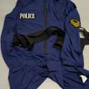 Sexy Police Costume Women Sexy Cop Costume, Halloween Lingerie Sets for Women Adult, Female Cop Police Officer Cosplay Outfits for Halloween Roleplay, Clubwear, Cosplay Party, Erotic Lingerie Set Size S