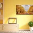 CGXART Motivational Canvas Wall-Art - Yellow Wall Decor - Inspirational Posters for Office Ready to Hang Size 20" x 40"