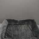 Orthopedic Dog Bed with Sides - Dog Sofa Beds for Medium Dogs, Supportive Foam Pet Couch Bed with Washable Removable Cover, Waterproof Lining and Non-Slip Bottom, Grey - M (28.0"L x 23.0"W x 6.5"Th)