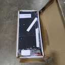 Dresser for Bedroom, 10-Drawer Storage Organizer, Rustic Brown & Ink Black, Steel Frame