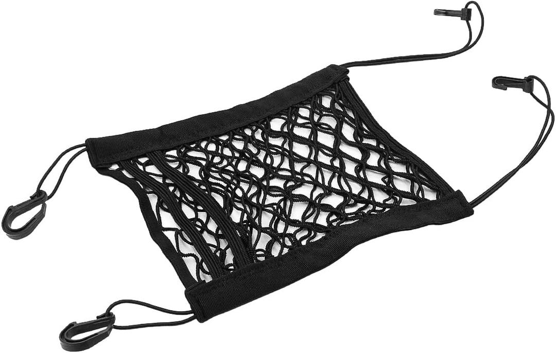 Car Mesh Organizer 3-Layer Car Mesh Organizer Seat Back Net Bag Adjusting Car Net Pocket Cargo Tissue Purse Holder Driver Storage Netting Pouch