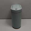 ELPHECO Bathroom Trash Can with Lid Butterfly, Motion Sensor Trash Can Bathroom Decor Automatic Garbage Can Wastebasket Bathroom Accessories, Kitchen, Living Room, Office, Sage Green