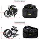Rhinowalk 20/26inch Folding Bike Bag Waterproof Biycle Travel Case Carrying Case Outdoors Bike Transport Bag for Car Train Air Travel