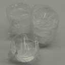 ZENFUN 5 Layers Acrylic Belt Organizer, Stackable Belt Storage Box Clear Display Case Vanity Organizer for Watch, Hair Accessories, Jewelry, Closet and Drawer, 2.6" H x 5.5" Dia