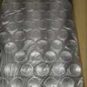 100 Pcs Portable Aluminum Soda Cans Reusable Beverage Containers with Aluminum Caps for Juice Milk Tea Coffee and Sparkling Water for Camping and Outdoor. 16 Oz