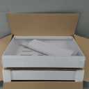 2 Pack Pull Out Cabinet Organizer, 21.8" Deep Slide Out Drawer for Cabinets Adhesive Pull Out Drawers Heavy Duty Pull Out Shelves for Kitchen, Cupboard, Pantry, Bathroom-White