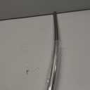 60-Inch Stainless Steel Curved Shower Curtain Rod, 5 Foot Mounted Non-Telescoping Rust Proof (Chrome Plated)