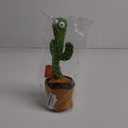 Pbooo Dancing Talking Cactus Mimicking Toy,Talking Repeat Singing Sunny Cactus Toy 120 Pcs Songs for Baby 15S Record Your Sound Sing+Dancing+Recording+LED