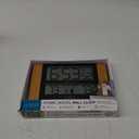 La Crosse Technology Atomic Digital Clock with Outdoor Temperature, Wood Oak, 0
