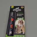 Whisper Quiet Dog Nail Grinder with LED Light, Safe & Stress-Free for Sensitive Dogs of All Breeds & Sizes, 3 Grinding Bits, 3-Speed, Pet Nail Trimmers, Rechargeable Painless Grooming Kit White