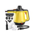 Handheld Steam Cleaner: Multi-Surface Steamer with 10 PCS Accessories Pressurized Natural Steam Cleaner for Home Cleaning Dirt, Grease, Grout, Tile, Floor, Couch and Car