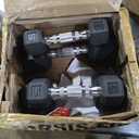 CAP Barbell Coated Dumbbell Weight 2 -5Lb and 2 -20 LB