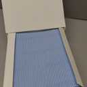 Baby Blue Paper Napkins | Linen Feel Guest Disposable Cloth Like Dinner Napkins | Hand Towels | Soft, Absorbent, Paper Hand Napkins for Kitchen, Bathroom, Parties, Weddings, Dinners | 50 Pack