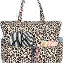 Beach Pool Bags Tote for Women Ladies Large Gym Tote Carry On Bag With Wet Compartment for Weekender Travel Waterproof