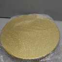 Wenqik 14 Inch Gold Cake Stand Metal Round with Cutter Spatula, Classic