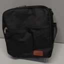Lunch Box for Men Women Adults Small Lunch Bag for Office Work Picnic - Reusable Portable Lunchbox, Black
