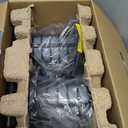 Solar Powered 2-Mode 21-Lumen LED Landscape Lighting Pathway Lights (Set of 4)
