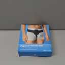 Hernia Belts for Men Inguinal, Hernia Support for Women and Men, Hernia Truss for Left or Right Side, Groin Belt, Adjustable Waist Strap with Removable Compression Pads (Large, Black)