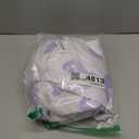 Purple Bow Throw Blanket, Personalized Initial M Soft Fluffy Cozy Flannel Blanket, Monogrammed Gifts for Daughter Women Teen Girls, Customized Blanket for Bedding Bedroom Office, 50x60 Inches