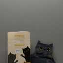 2PCS Microwave Heating Pads for Cramps Pain Relief, 16 * 12'' Moist Microwavable Period Menstrual Heat Packs for Cramps, Back, Neck Shoulder and Knee, Cute Stuffed Animal Heating Pads - Hot Compress (Black Cat+Grey Cat)