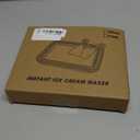 Instant Ice Cream Maker,Rolled Ice Cream Maker, Soft Serve Ice Cream maker,Perfect for Frozen Yogurt, and More! Food grade stainless steel ice cream roll machine for home us (Pink)