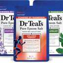 Dr Teal's Pure Epsom Salt, Lavender, Eucalyptus & Wellness Trio Bundle, 3 lbs (Pack of 3)