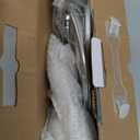 Ansffer Bidet Attachment for Toilet, Non-Electric Fresh Cold Water, Toilet Bidet with Dual Nozzles Sprayer, Adjustable Water Pressure Control, 3 Modes Wash (Feminine/Bidet Wash + Self-Cleaning) (Blue)