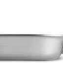 Tramontina Signature Tri-Ply Clad Stainless Steel 11-Inch Square Grill Pan, Induction-Ready, Dishwasher-Safe, NSF-Certified, Made in Brazil