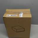 Sonhomay Kitchen Organizer Stand with Drawer, Coffee Maker & Appliance Holder Tea Pod Storage Space Saving Under-Appliance Organizer for Small Kitchen Appliances Like Mixers & Kettles, Black