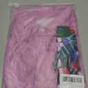 Halloween Cosplay Costume Halloween Costume for Men Pink Printed T-Shirt Headband Purple Tie Set (Pink, XL)
