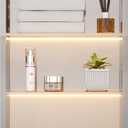 Stainless Steel LED Lights Shower Niche 12" x 30" – Recessed Wall Niche with 3-Tier Storage, Waterproof & Rustproof Modern Bathroom Shower Shelf (Brushed), W12" x H30"