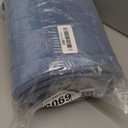 Buganda Memory Foam Bathroom Rug Mat 24x16, Extra Soft and Absorbent Bath Mats, Non-Slip and Machine Washable Bath Rugs for Bathroom Floor,Tub and Shower, Blue