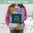 bloom daily planners 2026 Calendar Year Monthly Hanging Wall Calendar (January through December 2026) - Large 11 x 17 - Paint Strokes