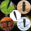 Metal Stakes Solar Lights Replacement Spike - Outdoor Ground Stake for Backyard Garden Lights Landscape Yard Pathway Patio Lamps 8 Pack - Fits 3/4" Poles (0.78" Actual), 5-3/8" Long