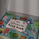 BenBen Busy Book for Toddlers, 30 Pages, Pre-Assembled, Preschool Learning Activities, Montessori Toys for Ages 3 and Up, Autism Sensory Toys, Kids Educational Activity Book, Birthday Gift