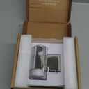 Qure Skincare Bathroom Sink Filter Water Faucet for Skin, Reduces 99% Chlorine and Heavy Metals, Skin Hydration in 4 Weeks, Reduces Build-Up, Balances pH, Softer Skin & Hair - Silver