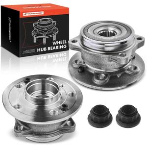 A-Premium 2 x Front Wheel Bearing and Hub Assembly Compatible with Mercedes-Benz GLE300D GLE350 GLE400 GLE43 AMG & ML250 ML350 ML400 ML550 & GL350 GL450 GL550 & GLS350D GLS450