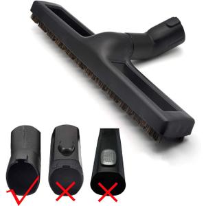 EZ SPARES Compatible with Electrolux Central Vacuum 14 inch Large Smooth Floor Brush Good Water Absorption with Horsehair for Hard Floor