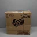 Scott 1000 Trusted Clean Toilet Paper, 32 Rolls, Septic-Safe, 1-Ply Toilet Tissue
