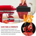 Meat Tenderizer for All Kitchen Aid Household Mixer,Meat Tenderizer Machine Attachment for Kitchen Aid Stand Mixers Accesssories (Black)