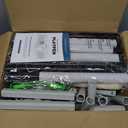 Uanlauo Beige Small Baby Playpen - 47x47in Playpen for Babies and Toddlers, Safe Indoor Play Pen, Baby Pen with Storage Bag and Breathable Mesh